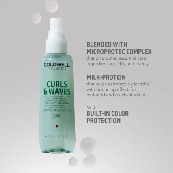 Goldwell Dualsenses Curls & Waves bezoplachové sérum v spreji pre kučeravé vlasy 150 ml