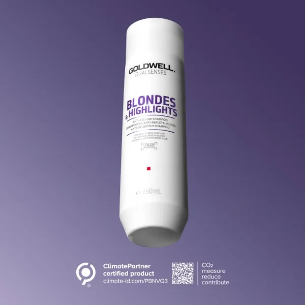Goldwell Dualsenses Blondes & Highlights šampón pre blond vlasy neutralizujúci žlté tóny 250 ml
