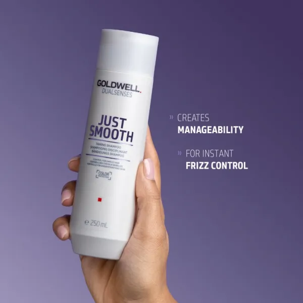 Goldwell Dualsenses Just Smooth uhladzujúci šampón pre nepoddajné vlasy 250 ml