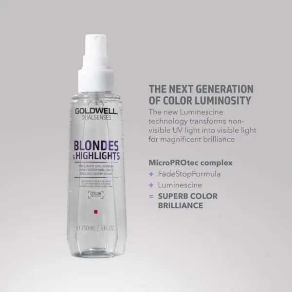 Goldwell Dualsenses Blondes & Highlights bezoplachové sérum v spreji pre blond a melírované vlasy 150 ml