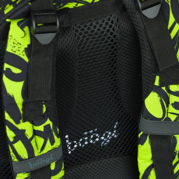 BAAGL Školský batoh Core Lime