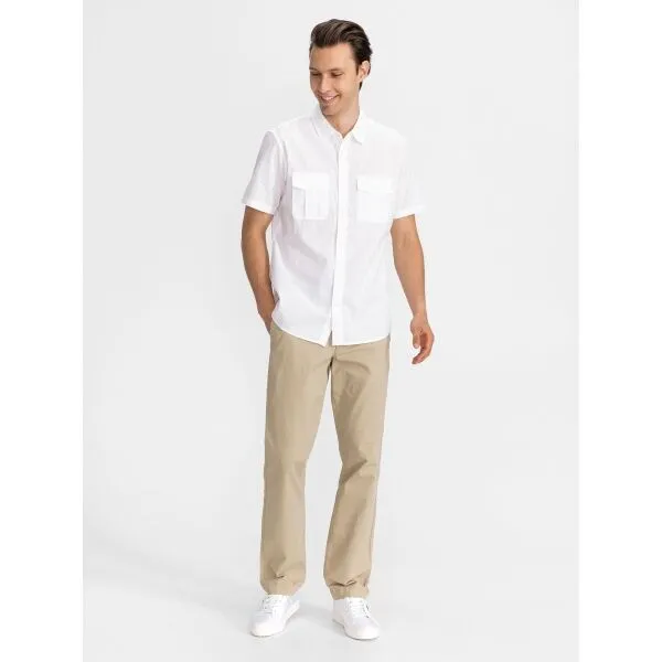 GAP Pants essential khakis in straight fit with Flex - Men