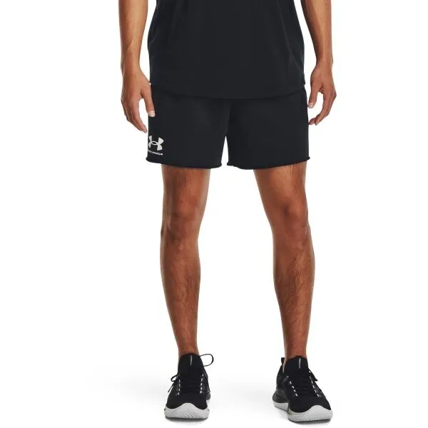 Under Armour RIVAL TERRY 6IN Pánske kraťasy, čierna, veľkosť