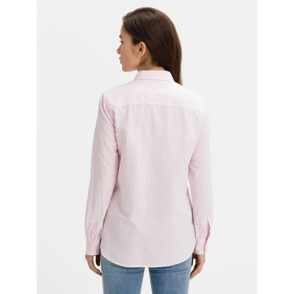 GAP Shirt V-Fitted Boyfriend Oxf - Women