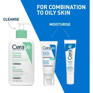 CERAVE Hydratačný gél-krém pre mastnú pleť 52 ml