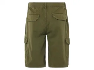 Livergy® Pánske cargo bermudy (olivová, 46)
