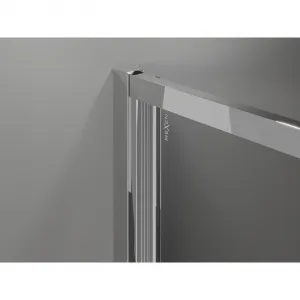 MEXEN/S - Exo sprchovací kút skladacie dvere 70 x 70, transparent, chróm 816-070-070-01-00