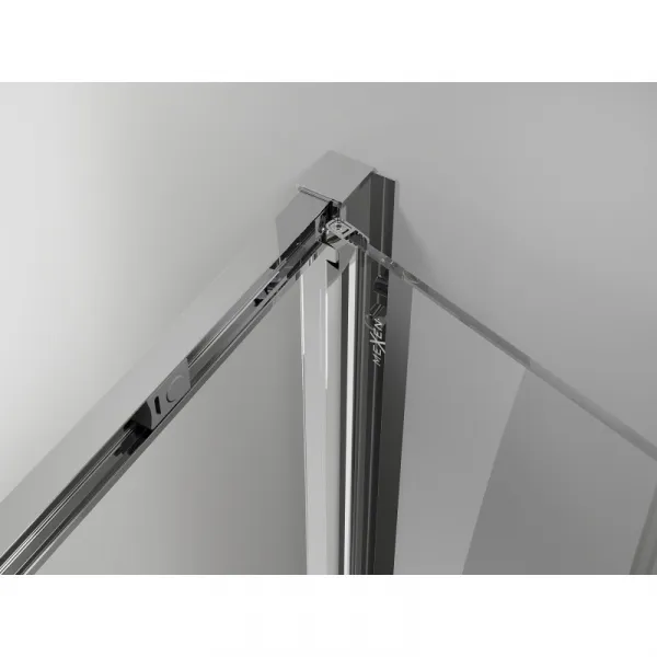 MEXEN/S - Exo sprchovací kút skladacie dvere 70 x 100, transparent, chróm 816-070-100-01-00