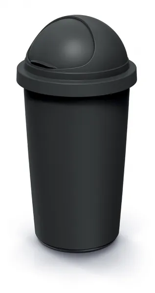 Prosperplast Odpadkový kôš COMPACTO ROLL 30 L čierny