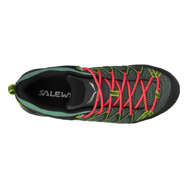 Dámska nízka turistická obuv SALEWA Mountain Trainer Lite GTX W feld green flue coral