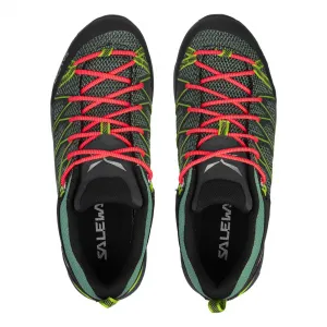 Dámska nízka turistická obuv SALEWA Mountain Trainer Lite GTX W feld green flue coral