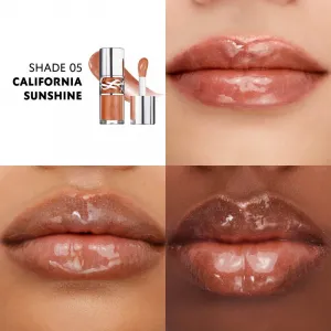 Yves Saint Laurent Loveshine Plumping Lip Oil Gloss lesk na pery odtieň 5 California Sunshine 6 ml