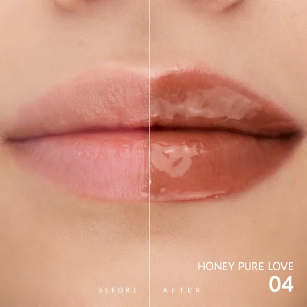 Yves Saint Laurent Loveshine Plumping Lip Oil Gloss lesk na pery odtieň 4 Honey Pure Love 6 ml