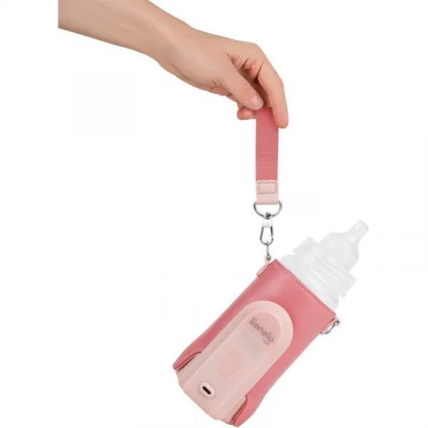 Lionelo Care Thermup Go Evo ohrievač dojčenských fliaš Coral Pink 1 ks