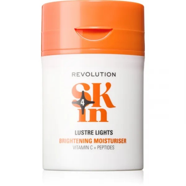 Revolution Skincare Be Bright Vitamin C & Peptides Brightening Moisturiser rozjasňujúci krém s peptidmi 50 ml