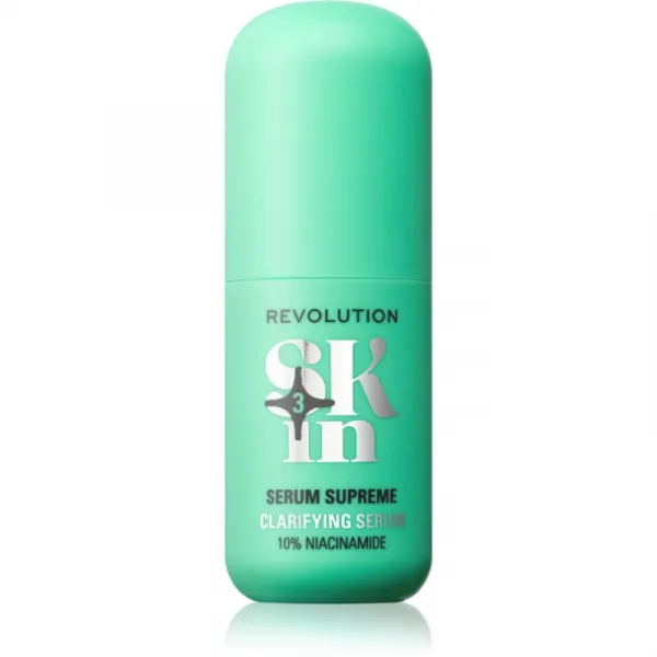 Revolution Skincare Clearly Clarify 10% Niacinamide Serum Clarifying Serum rozjasňujúce sérum proti nedokonalostiam pleti 30 ml