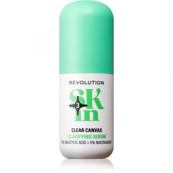 Revolution Skincare Clearly Clarify 5% Niacinamide & 2% Salicylic Clarifying Serum vyhladzujúce exfoliačné sérum s niacínamidom 30 ml
