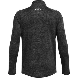 Under Armour TECH 2.0 1/2 ZIP Chlapčenské tričko s dlhým rukávom, tmavo sivá, veľkosť XS