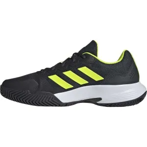 adidas GAMECOURT 2 M Pánska tenisová obuv, čierna, veľkosť 44