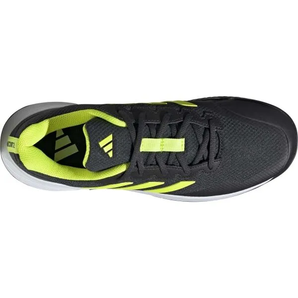 adidas GAMECOURT 2 M Pánska tenisová obuv, čierna, veľkosť 44