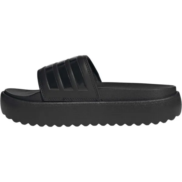 adidas ADILETTE PLATFORM Dámske šľapky, čierna, veľkosť 42