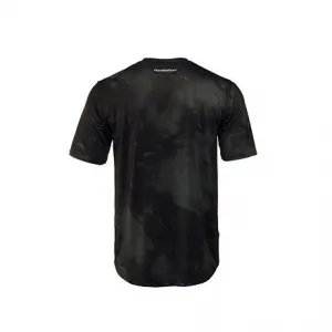 HORSEFEATHERS Bike dres Quantum - thyme camo BLACK velikost M