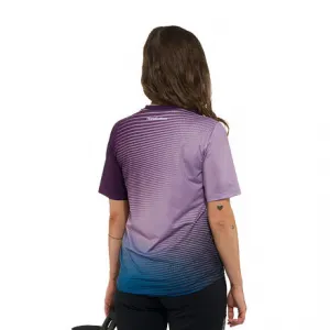 HORSEFEATHERS Dámsky bike dres Quantum - iris fade out PINK velikost M