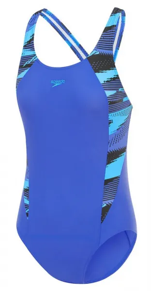 Speedo hyperboom splice muscleback blue/black 128cm