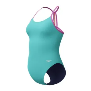Speedo solid lane line back arctic glass 128cm