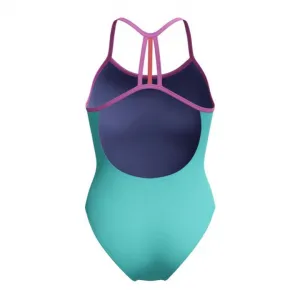 Speedo solid lane line back arctic glass 128cm