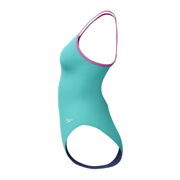 Speedo solid lane line back arctic glass 128cm