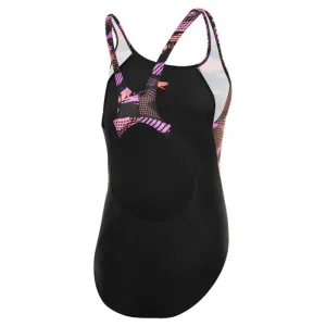 Speedo hyperboom splice muscleback black/purple 128cm