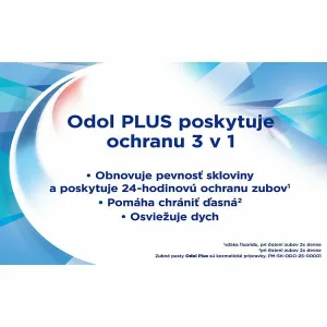 Odol Plus Visible White zubná pasta s fluoridom 75 ml 1ks