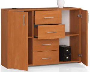 Ak furniture Komoda Torvi K 110,4 cm jelša