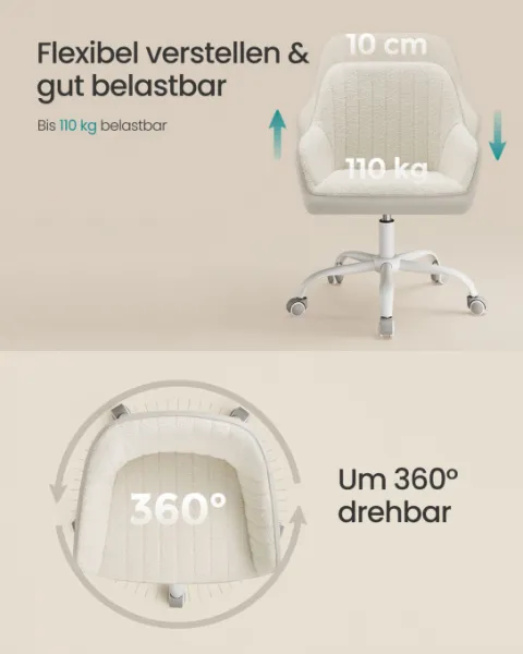 Kancelárska stolička OBG012W01