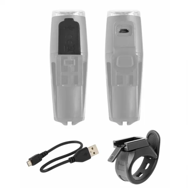 Svetlo na bicykel FORCE SHARK 500LM USB