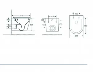 HOPA - Závesné WC OVALE BASSO RIMLESS sa SLIM sedadlom Soft-close OLKLT053ER