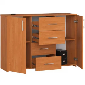 Ak furniture Komoda Torvi K 110,4 cm jelša