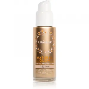 Lumene Natural Glow rozjasňujúci make-up pre prirodzený vzhľad SPF 20 odtieň 1.5 Fair (Warm) 30 ml