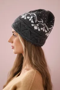 Kesi Dámska čiapka Kira K374 tmavošedý