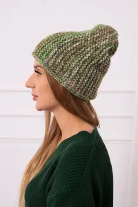 Kesi Čapica s fleece Zoja K306 ecru + béžová