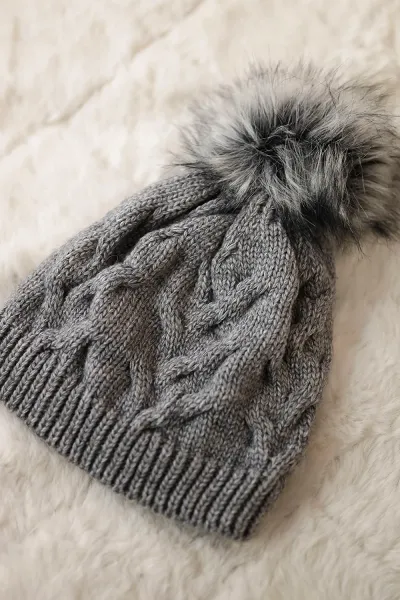 Kesi Čapica s fleece Ela K242 svetlo šedá