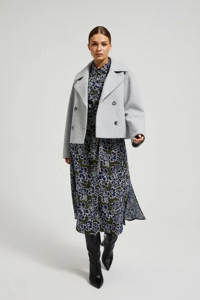 Marisse Women's Jacket Z-Ku-4511 Grey