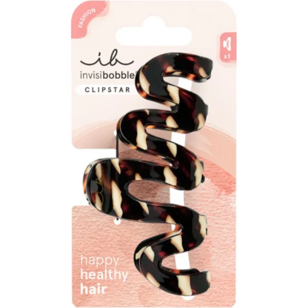 Veľký škripec do vlasov Invisibobble Clipstar L Cacao Cream - kakaovo hnedý + darček zadarmo