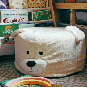 Pohodlnáplyšovátaburetkasmotívommedvedíka