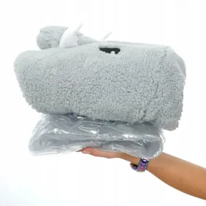 Pohodlnáplyšovátaburetkasmotívommedvedíka