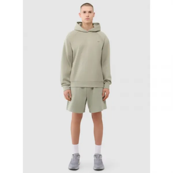 Mikina s kapucňou 4F SWEATSHIRT U1547-44S-OLIVE