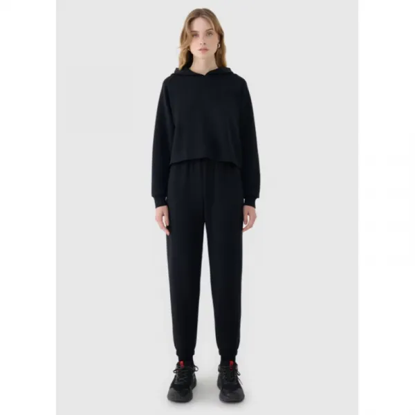Dámske tepláky 4F TROUSERS CAS F1010-20S-DEEP BLACK
