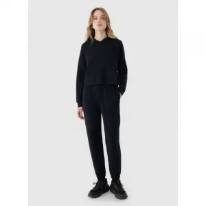 Dámske tepláky 4F TROUSERS CAS F1010-20S-DEEP BLACK
