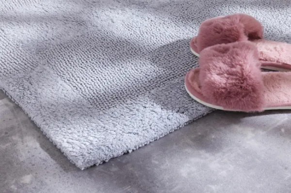 Kúpeľňový koberček Javo Cotton popolový
